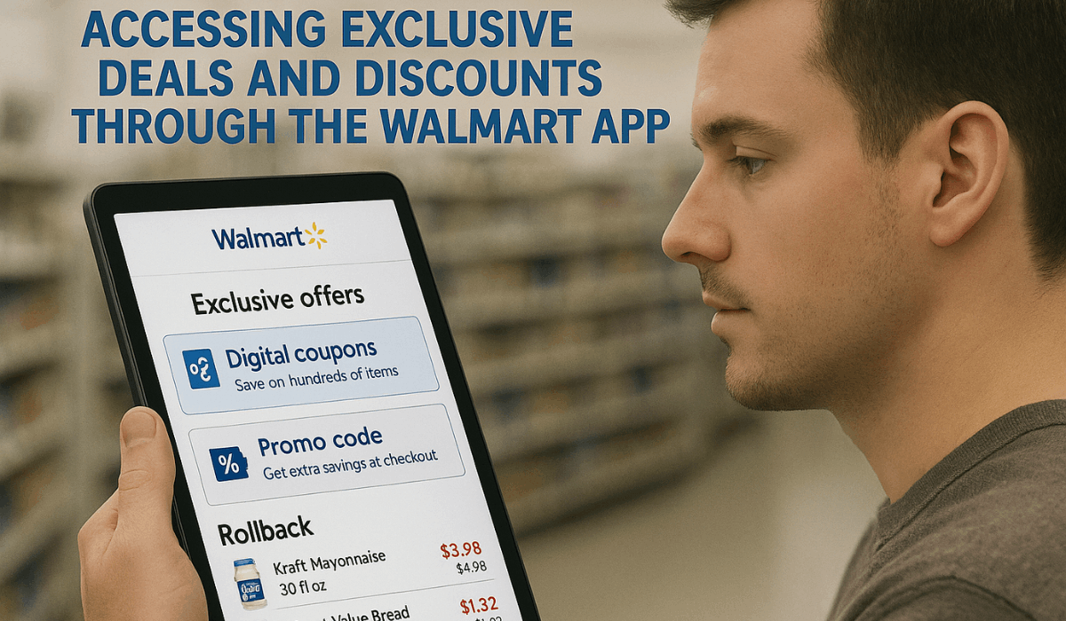 See the Best Deals & Offers With Walmart App