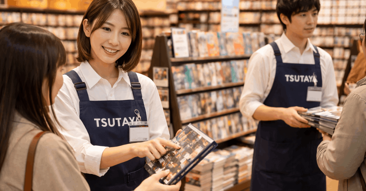 日本のTSUTAYA書店・メディア担当スタッフの仕事内容、必要なスキル、現場のリアルな声